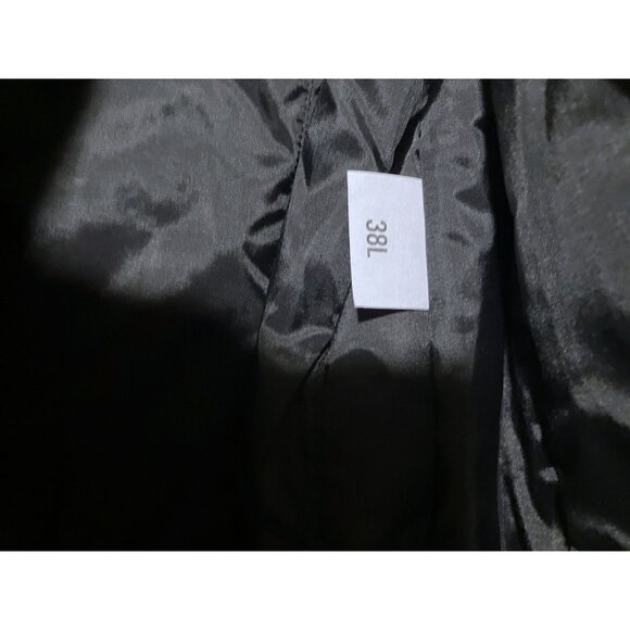 Y2K American Apparel Mens Trench Coat 38L All Weather Removable Padded Lining - Picture 14 of 14